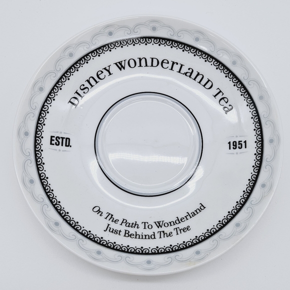 DISNEY | Disney Wonderland Tea white rabbit & queen of hearts teacup & saucer - Picture 8 of 9